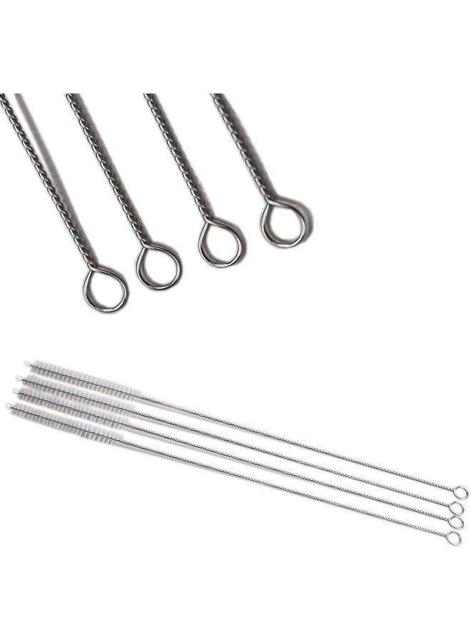 Huji Stainless Steel Straws Cleaning Brush Perfect for Reusable Tumbler Straws (2 Brushes) - Image 5
